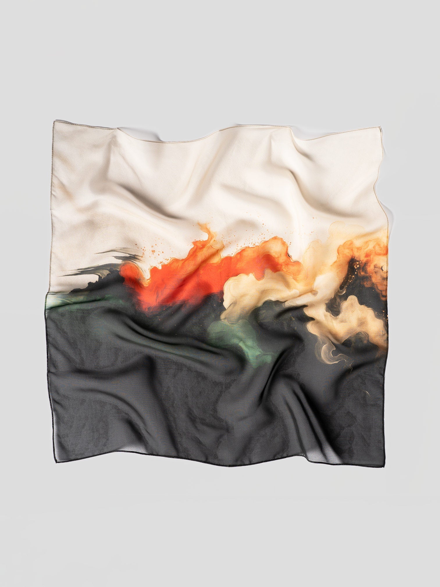 Silk Chiffon Scarf - by AITO