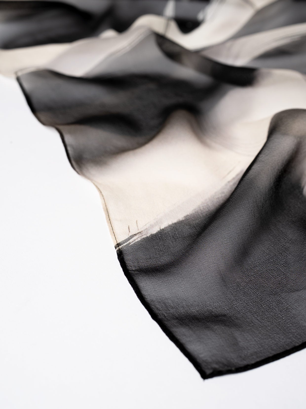 Silk Georgette Scarf - by AITO