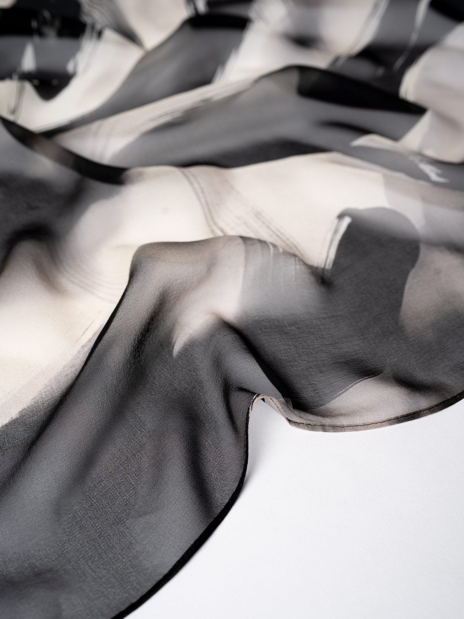 Silk Georgette Scarf - by AITO