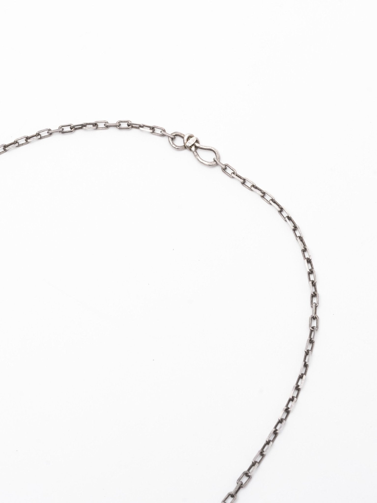 Silver and Gold Horseshoe Pendant Necklace - by CEDAR