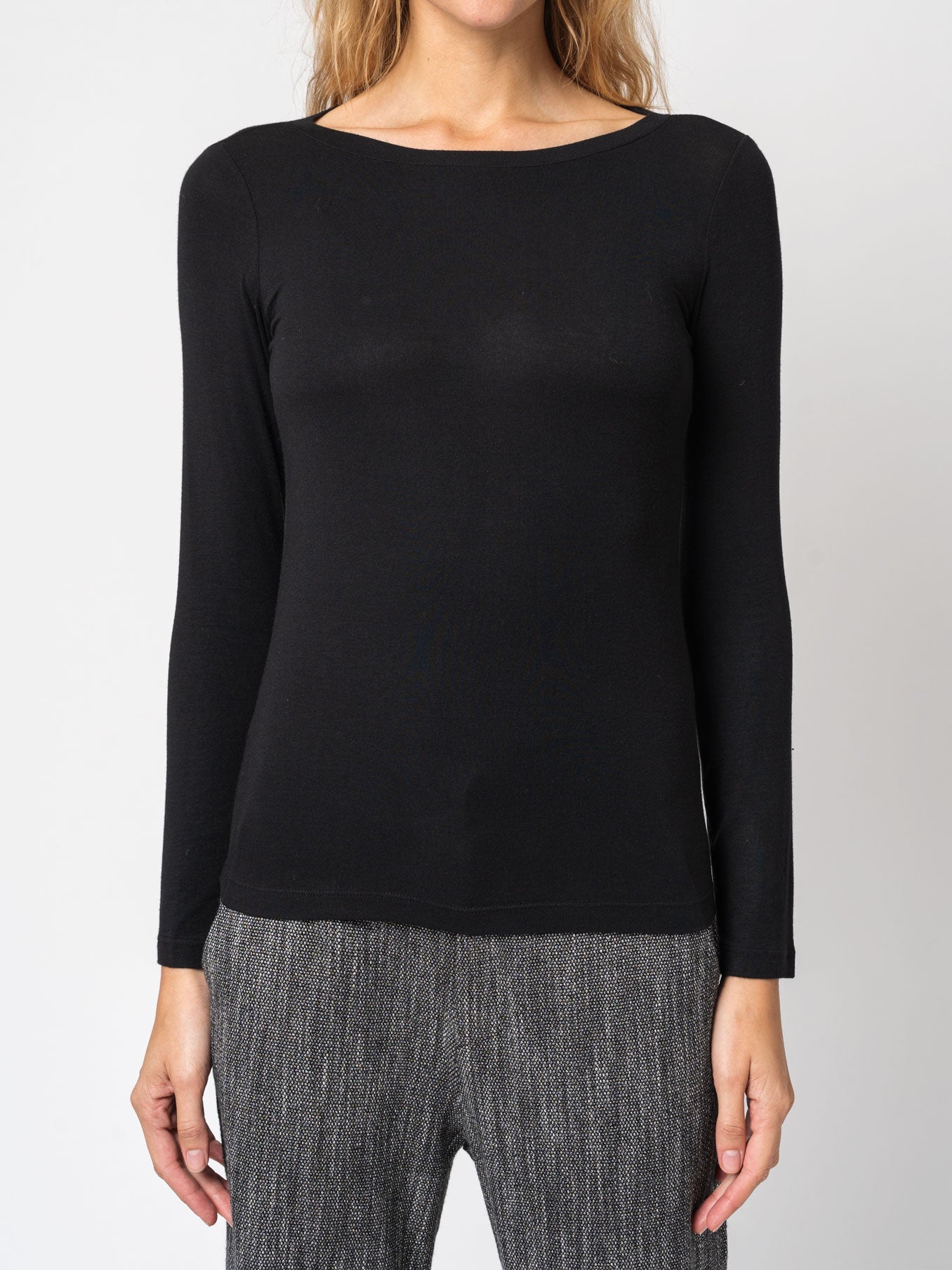Slim Fit T-Shirt in Stretch Modal Jersey - by TRANSIT