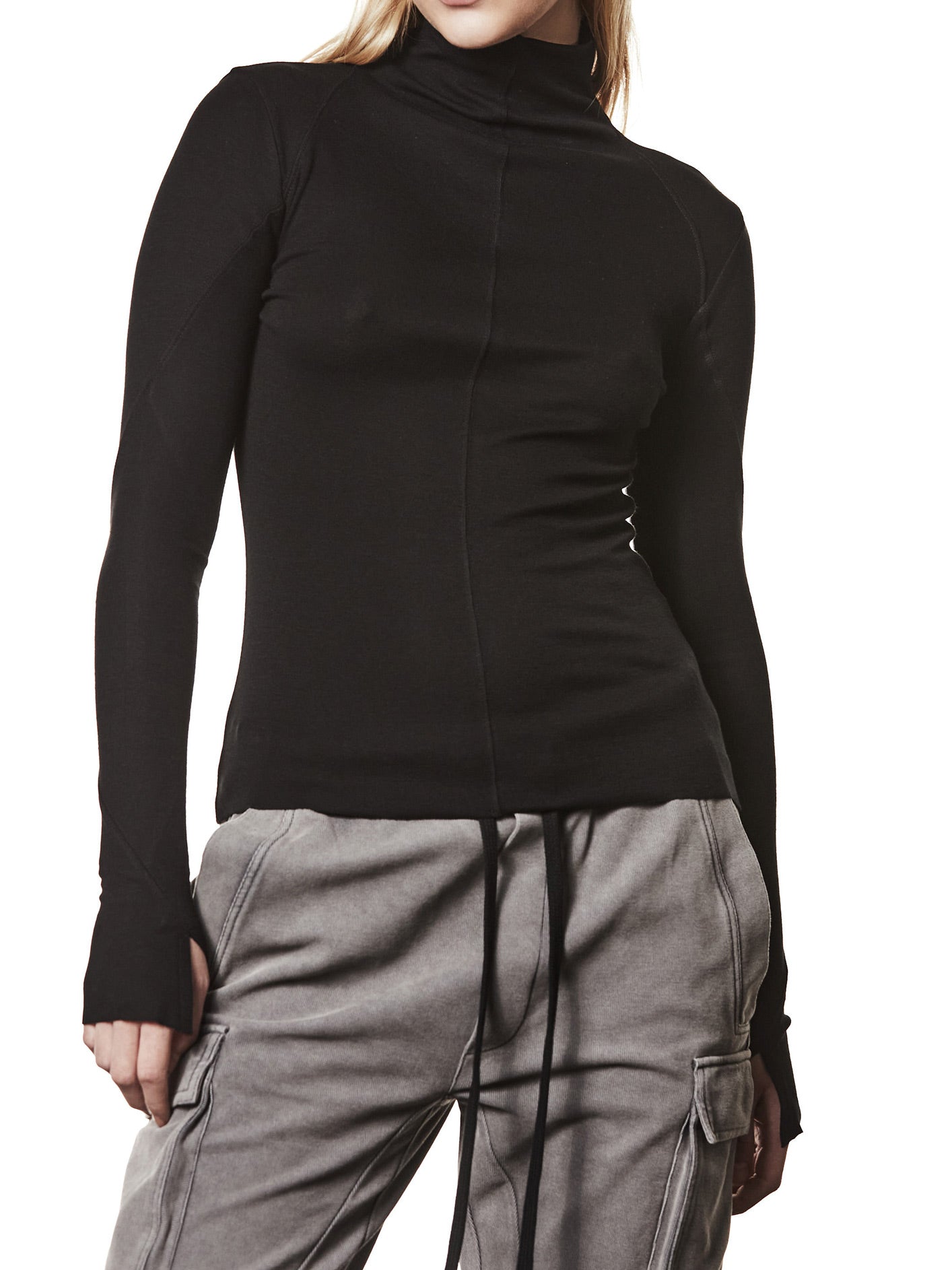 Slim Roll Neck Longsleeve - by THOM KROM