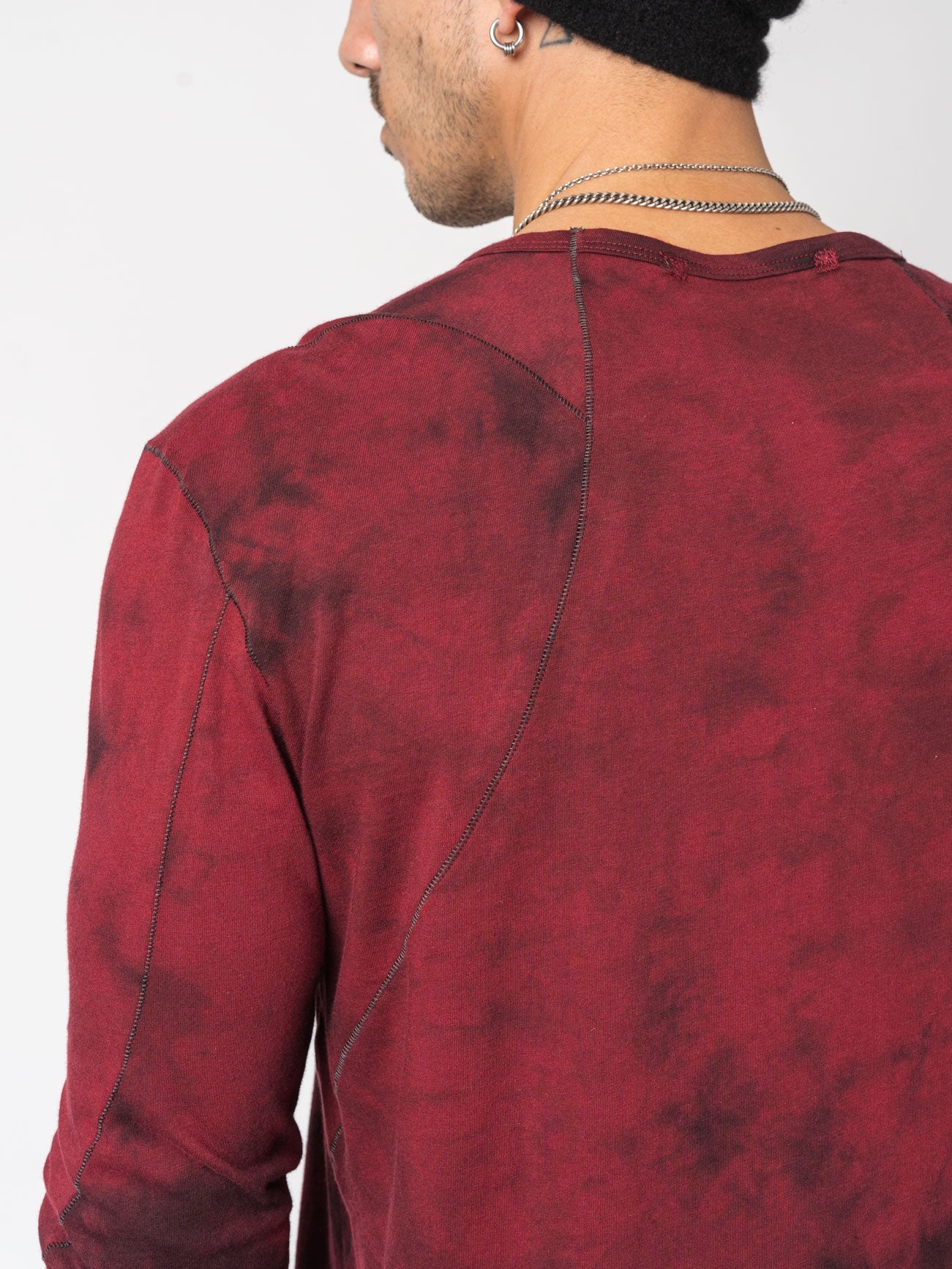 Soft Cotton Jersey Long Sleeve T-Shirt - by D.HYGEN