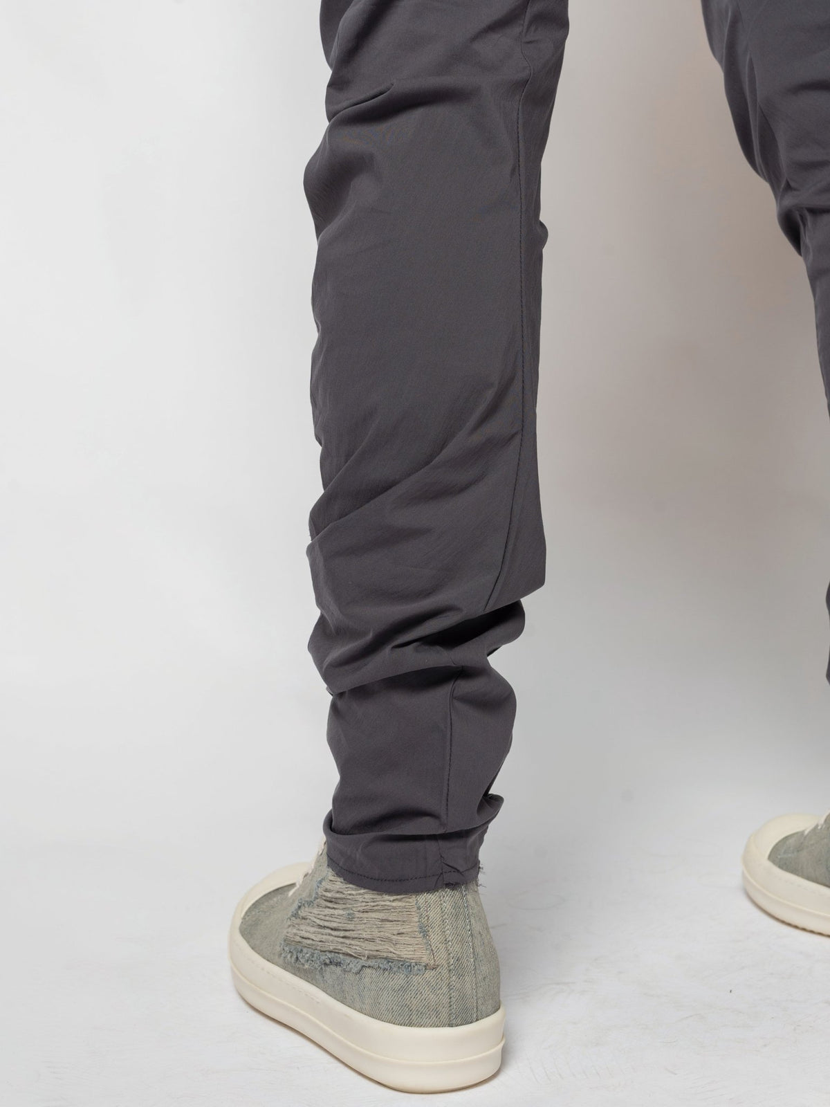 Stacked Hem Slim Pants - by AITO