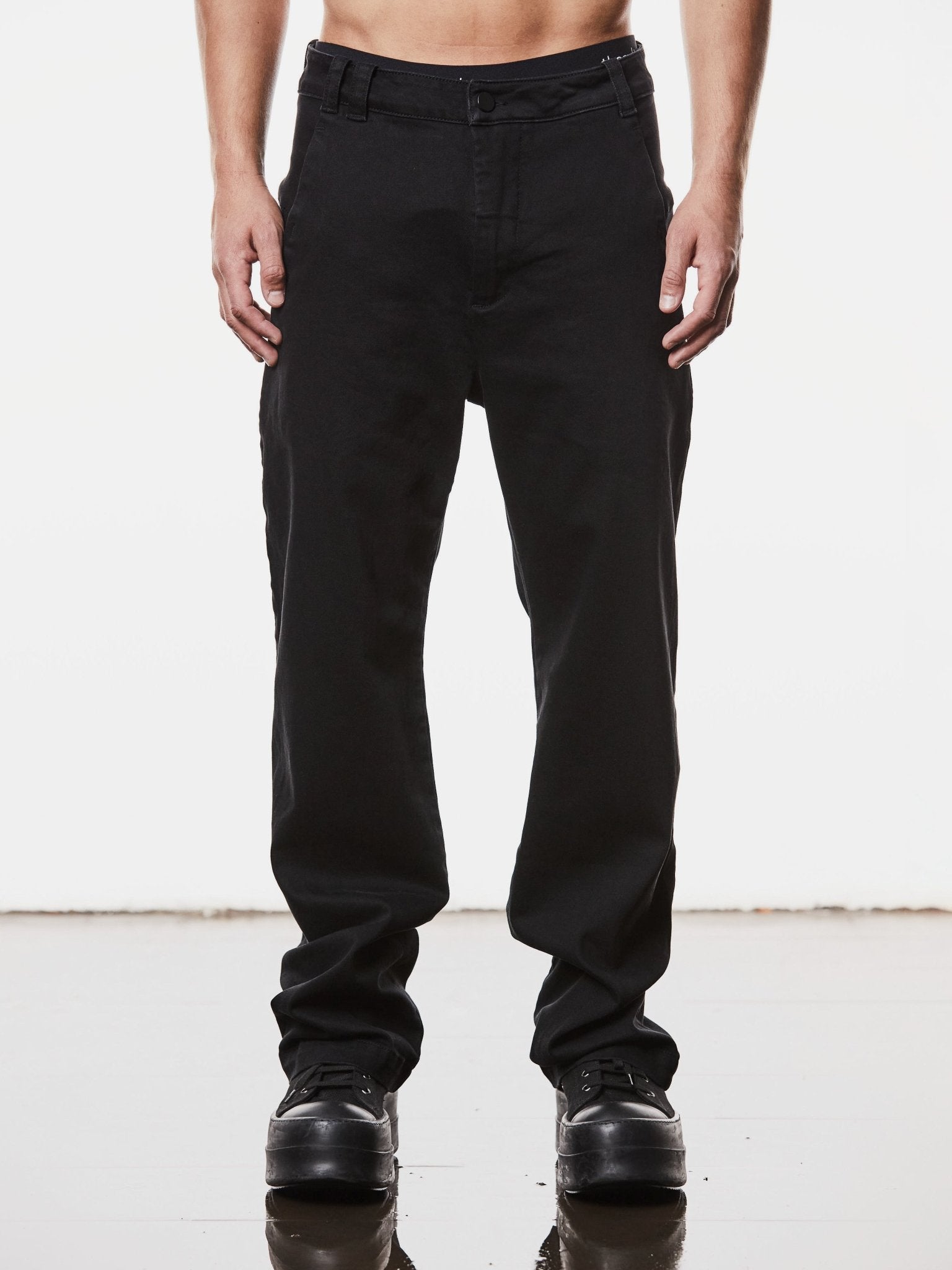 Straight Leg Denim Jeans - by THOM KROM