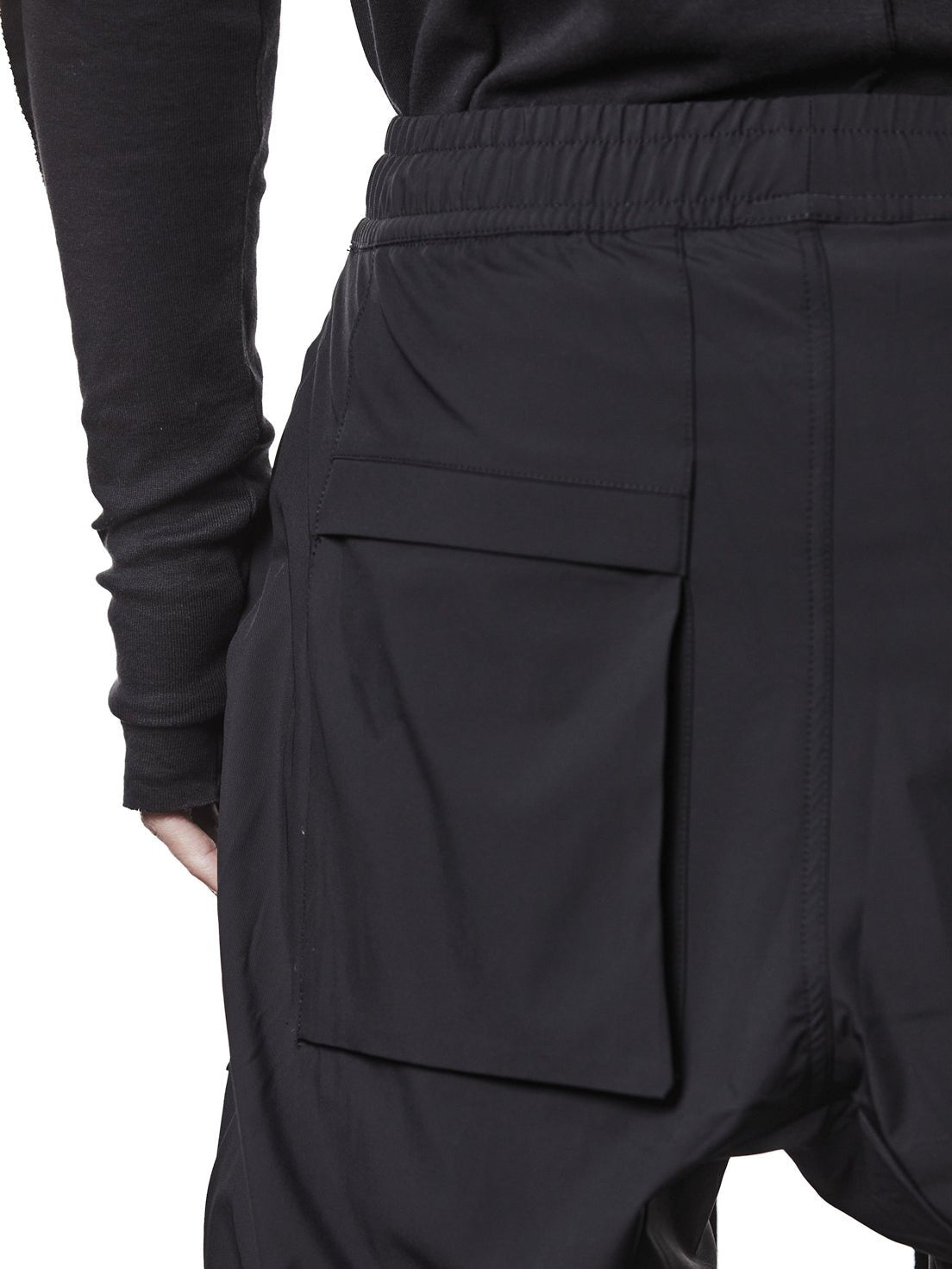 Stretch Woven Cargo Trousers - by THOM KROM