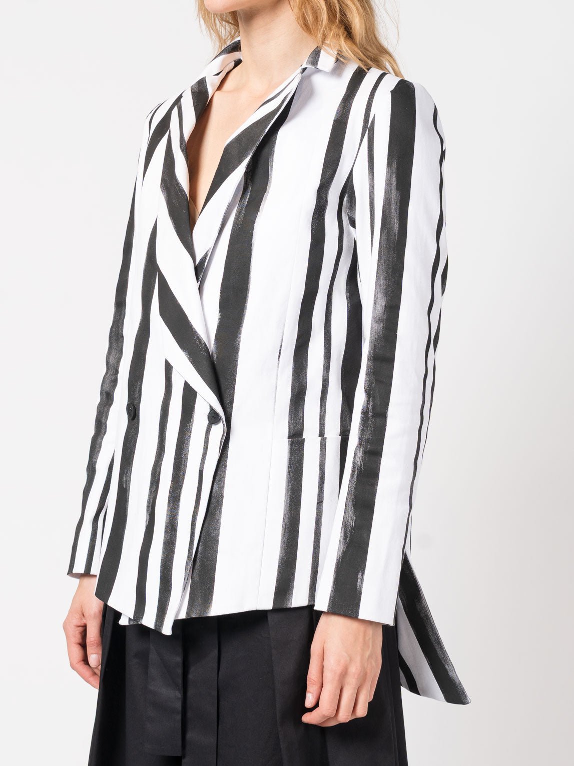 Stripe - Painted Suit Jacket - by 139DEC