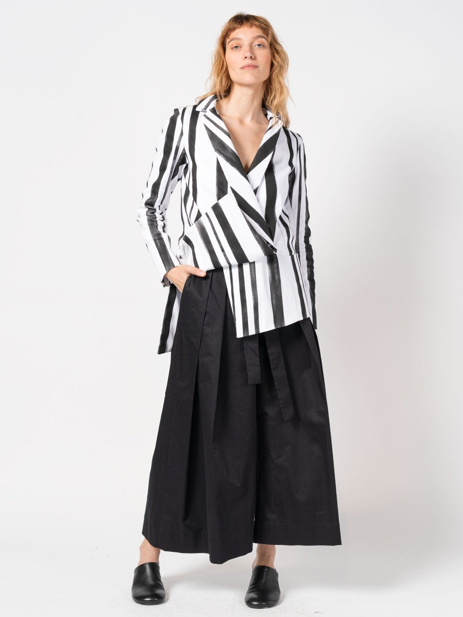 Stripe - Painted Suit Jacket - by 139DEC