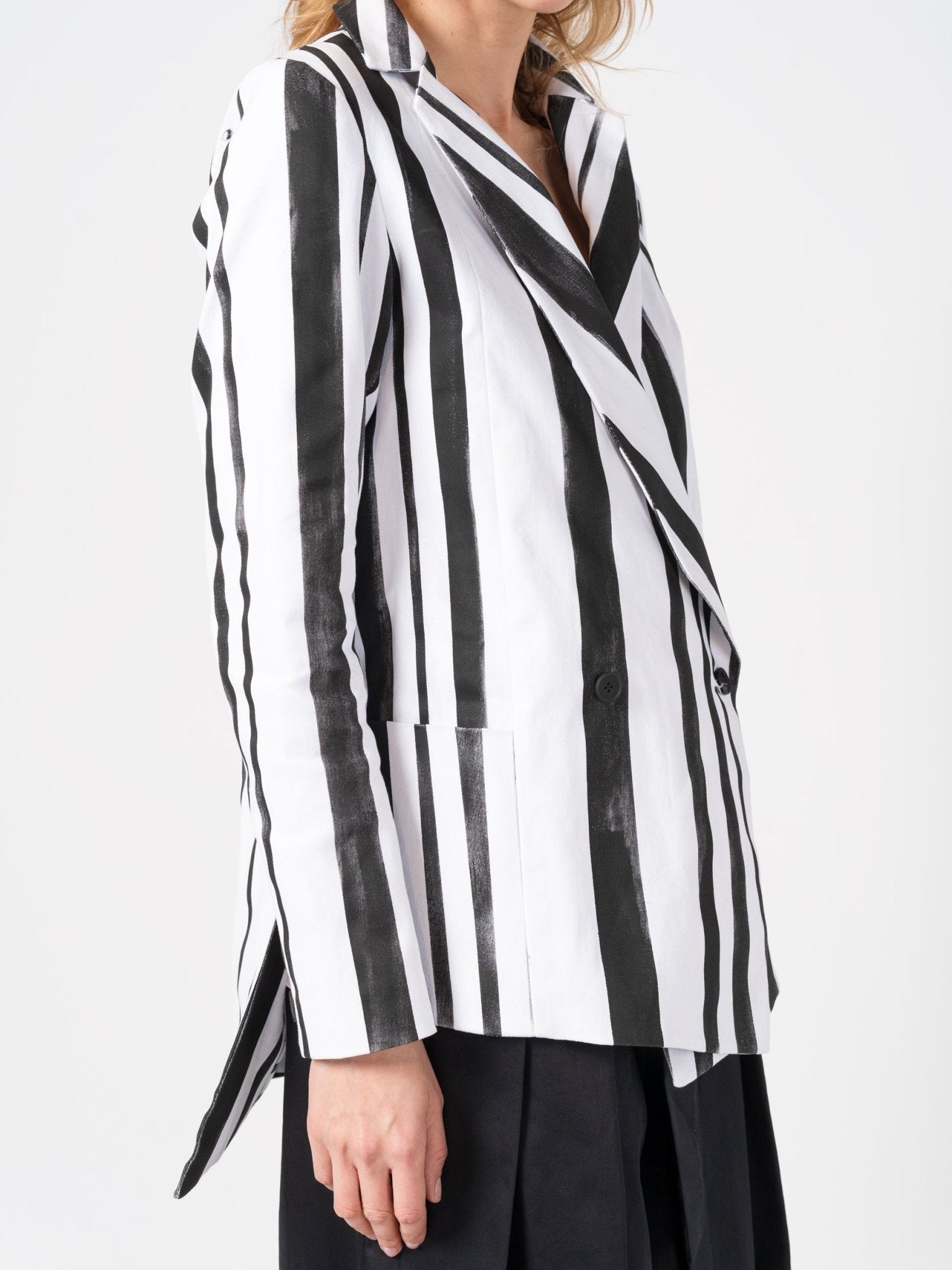 Stripe - Painted Suit Jacket - by 139DEC