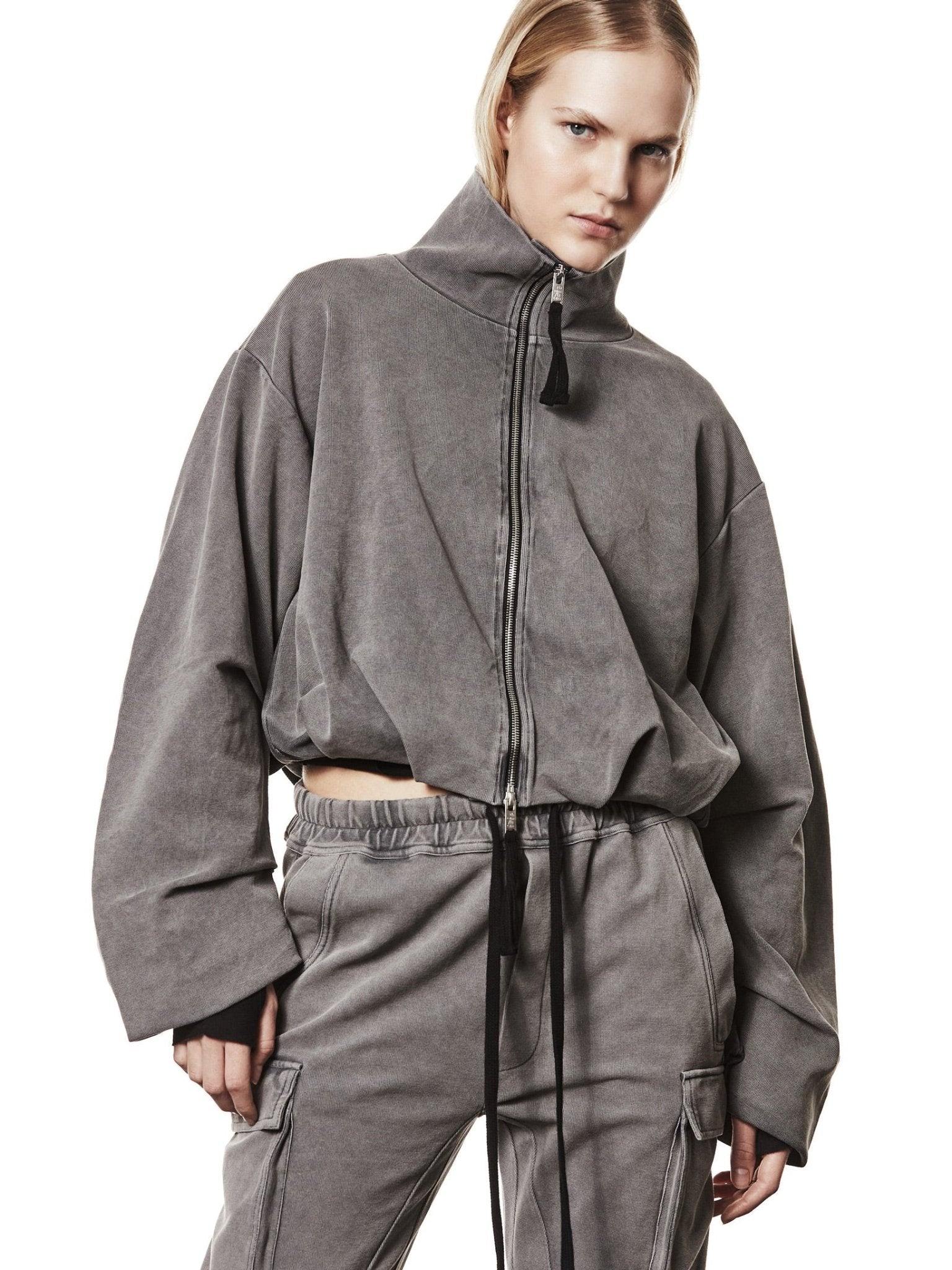 Structured Cotton Jacket - by THOM KROM
