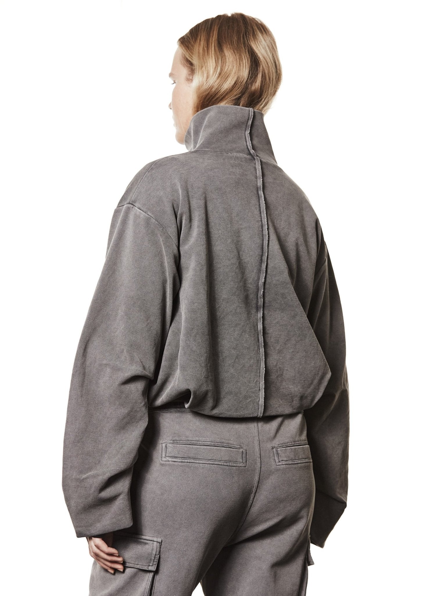 Structured Cotton Jacket - by THOM KROM