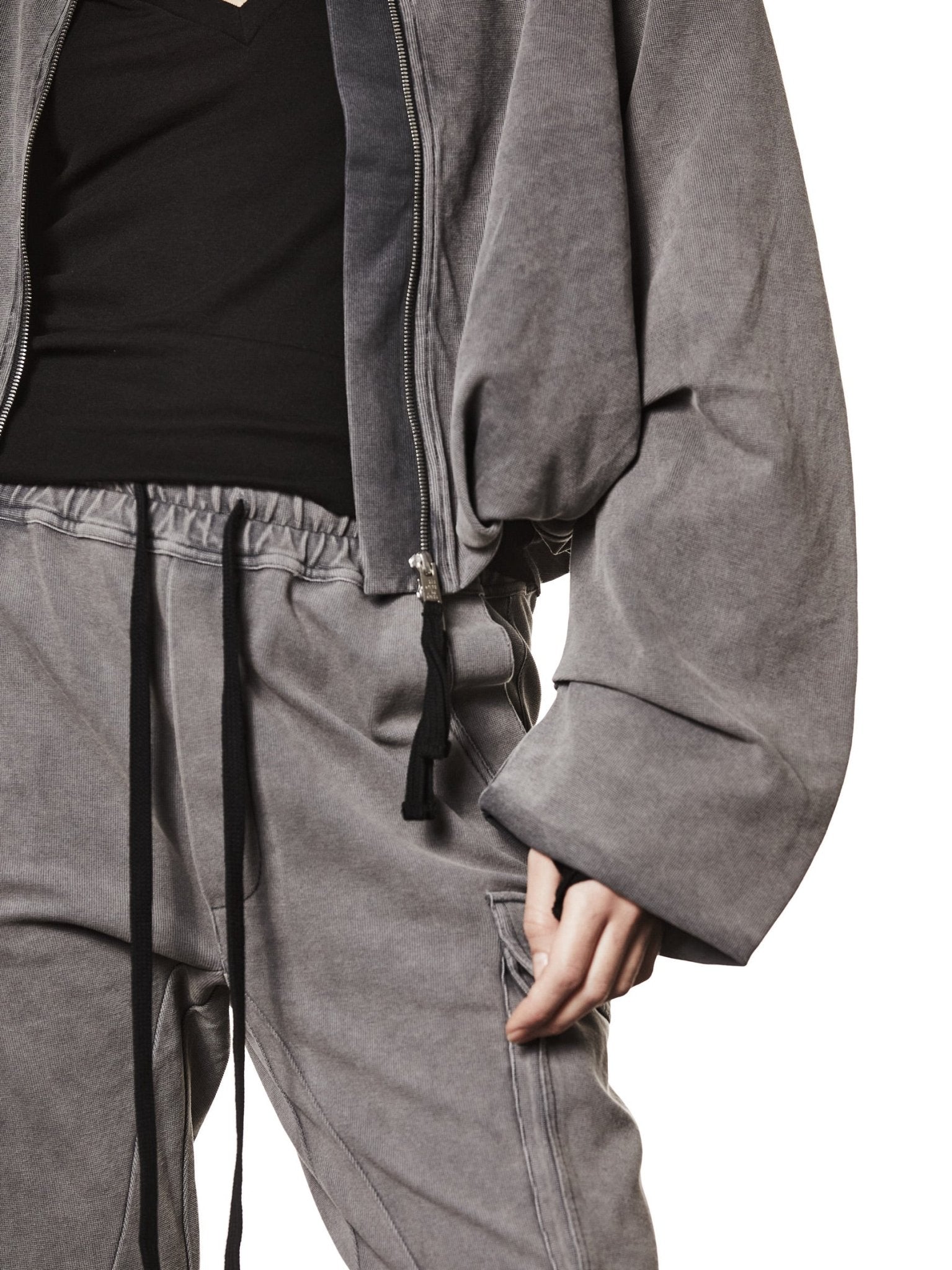 Structured Cotton Jacket - by THOM KROM