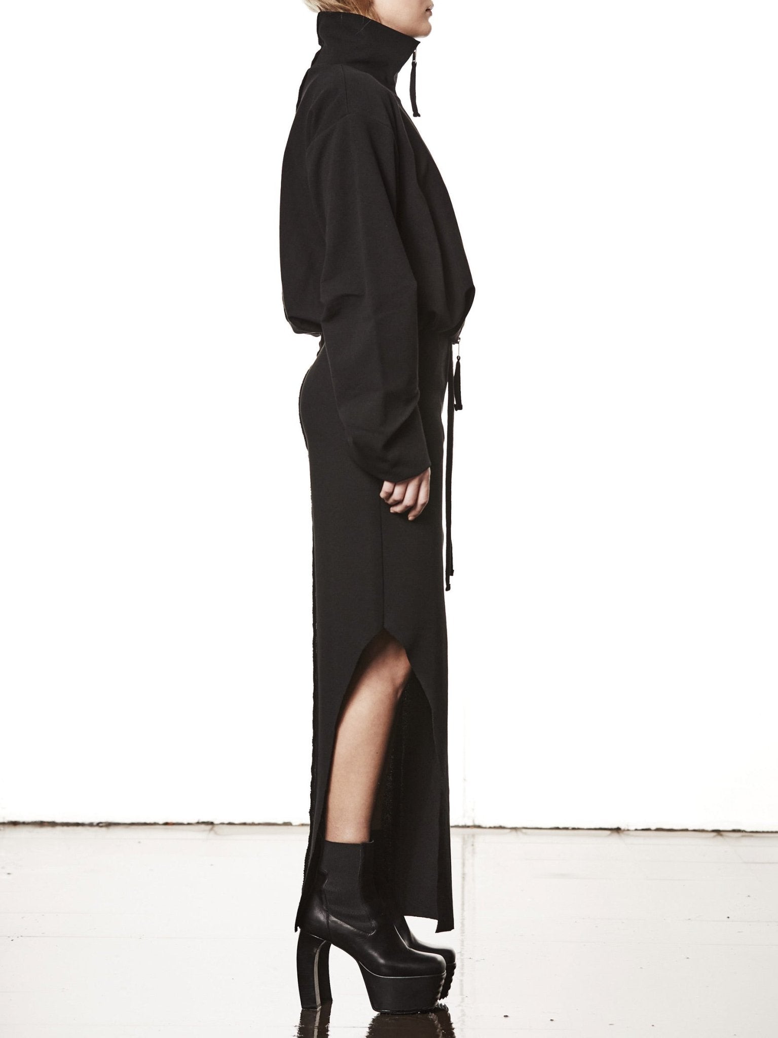 Structured Cotton Jacket - by THOM KROM