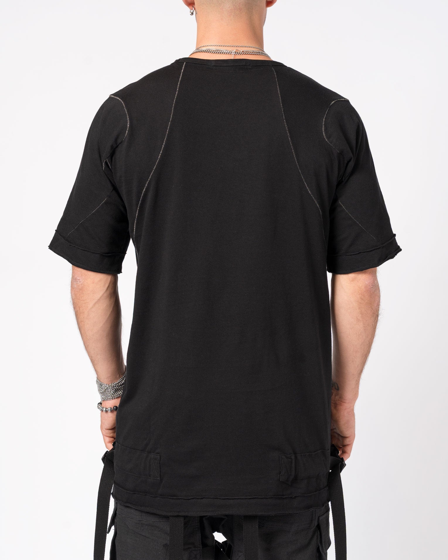 T-Shirt with Adjustable Side Buckles - by D.HYGEN