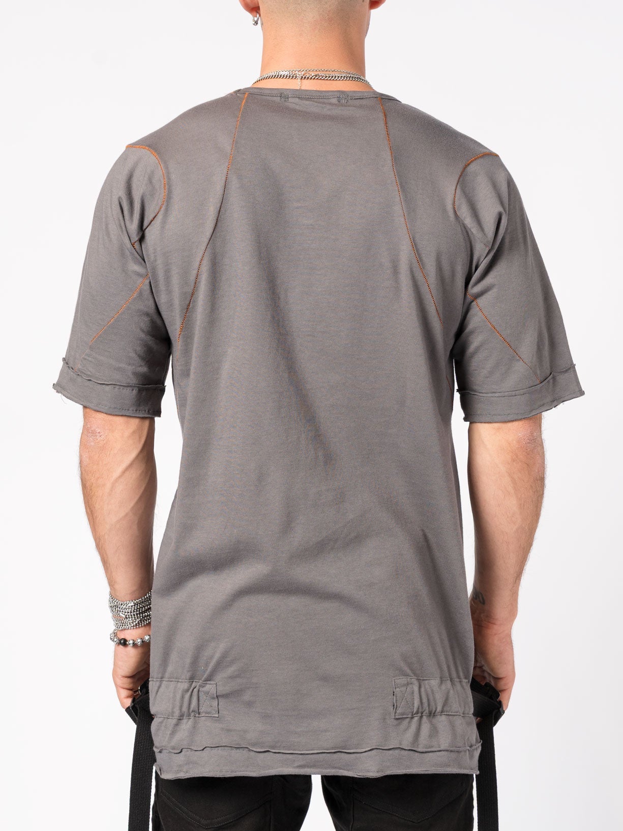 T-Shirt with Adjustable Side Buckles - by D.HYGEN