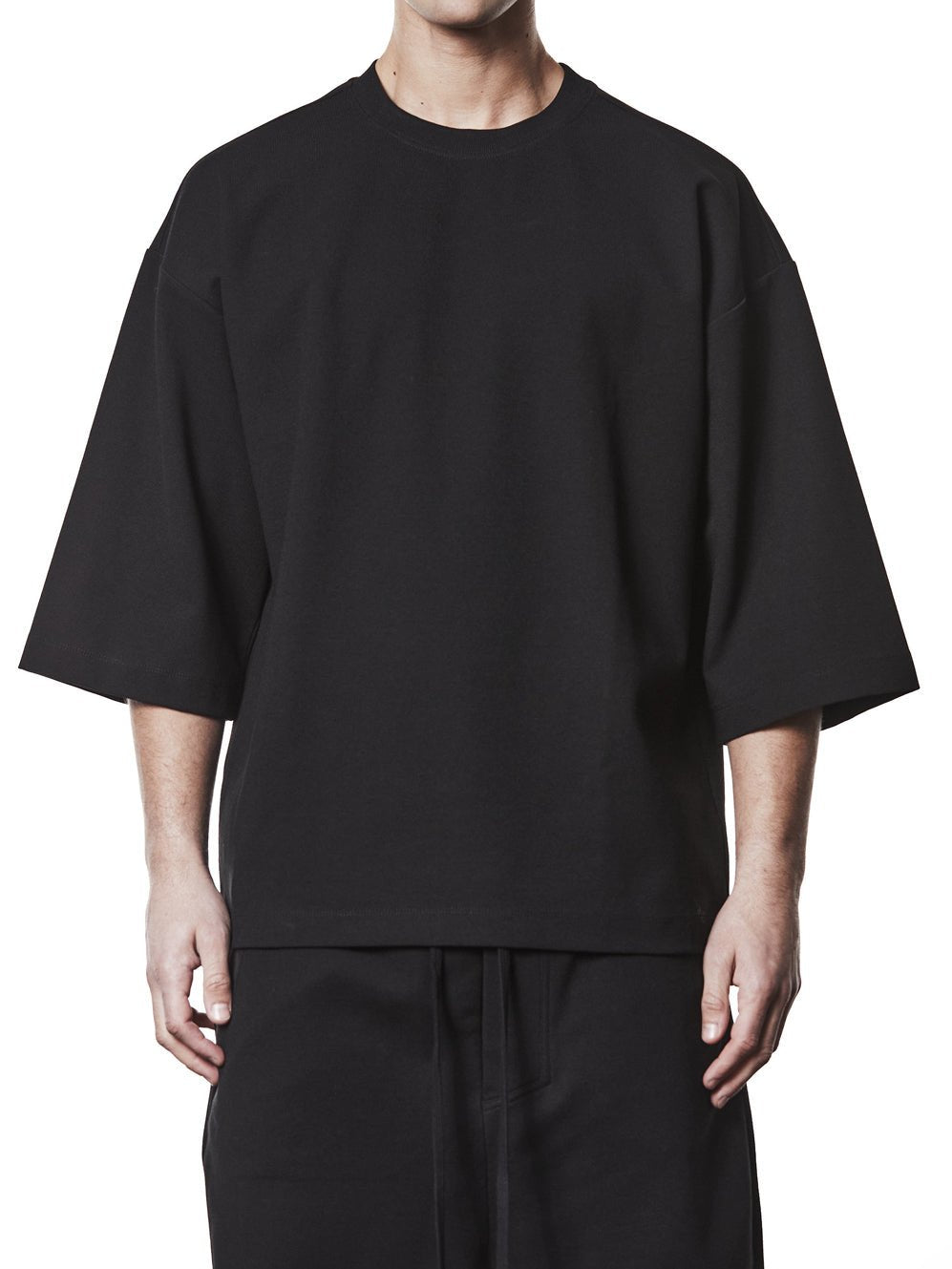 T-Shirt with Dropped Shoulders - by THOM KROM