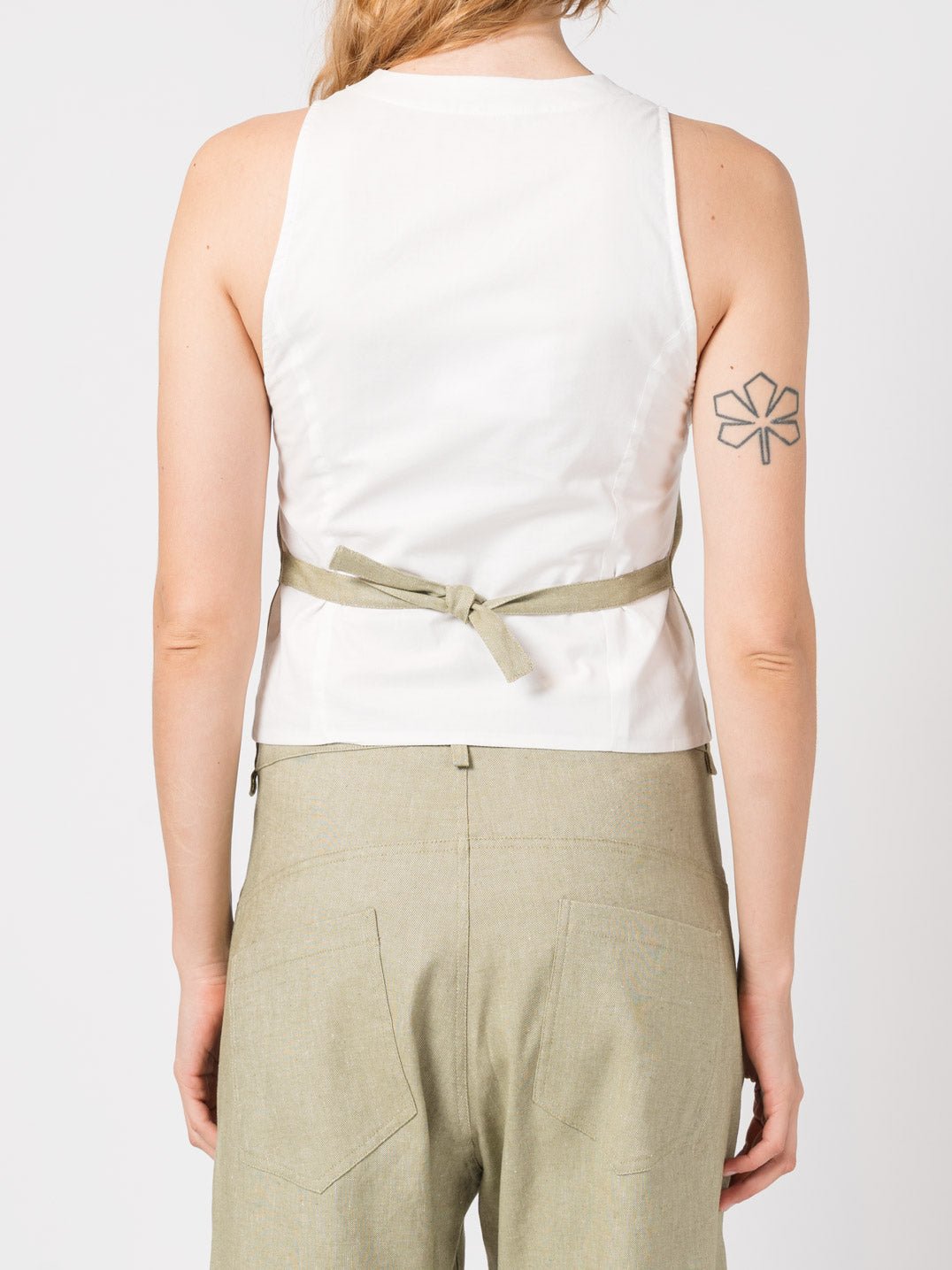 Tailored Linen - Blend Vest - by NOSTRA SANTISSIMA