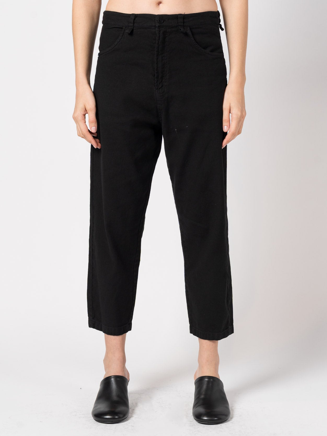 Tapered Linen - Blend Trousers - by NOSTRA SANTISSIMA