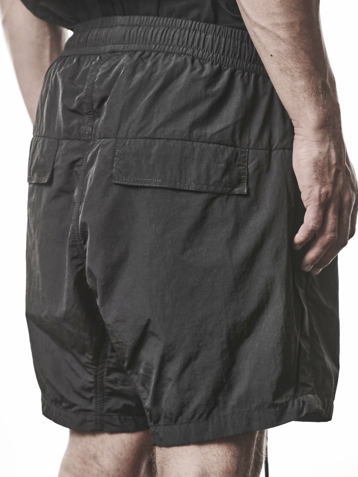 Technical Drop Crotch Shorts - by THOM KROM