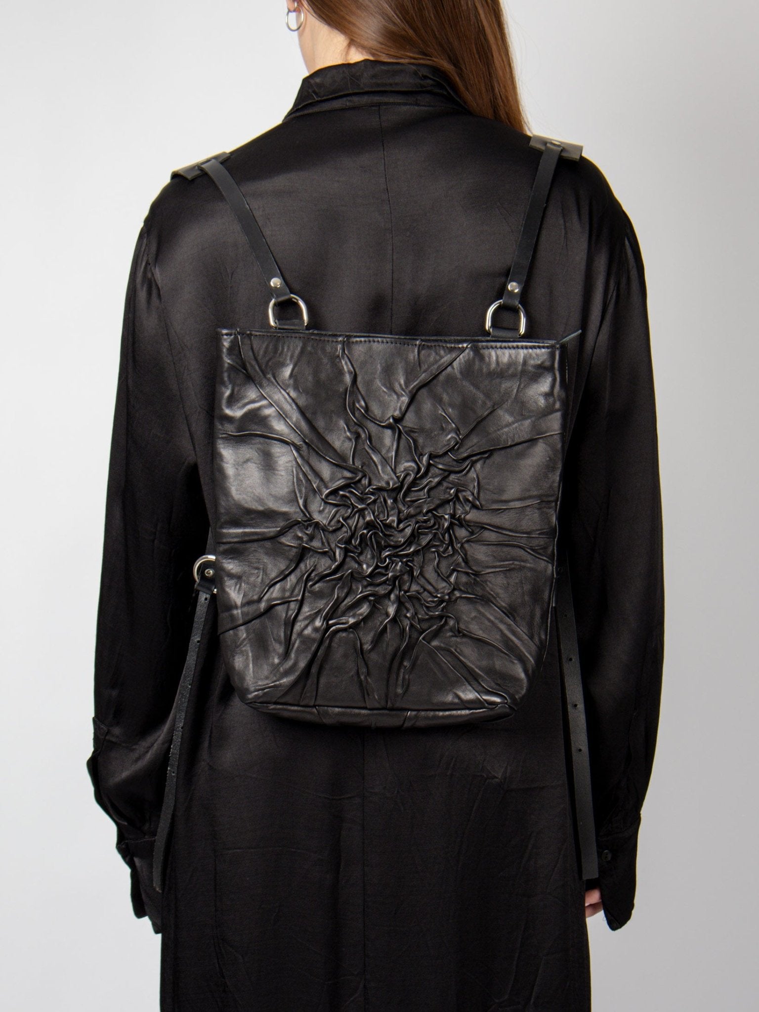 Textured Backpack - by NOAM