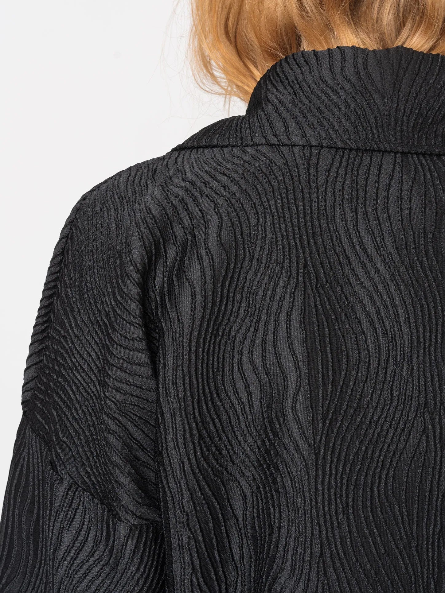 Textured Short Jacket - by NOSTRA SANTISSIMA