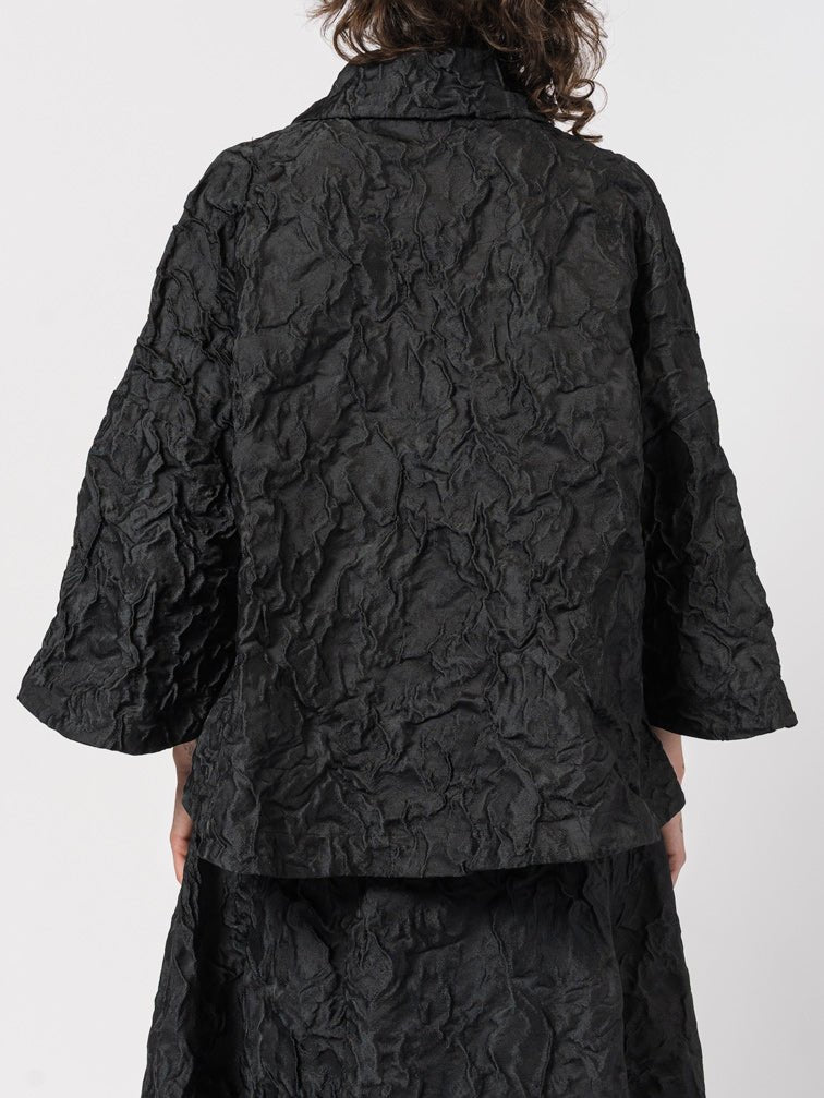 Textured Short Jacket - by NOSTRA SANTISSIMA
