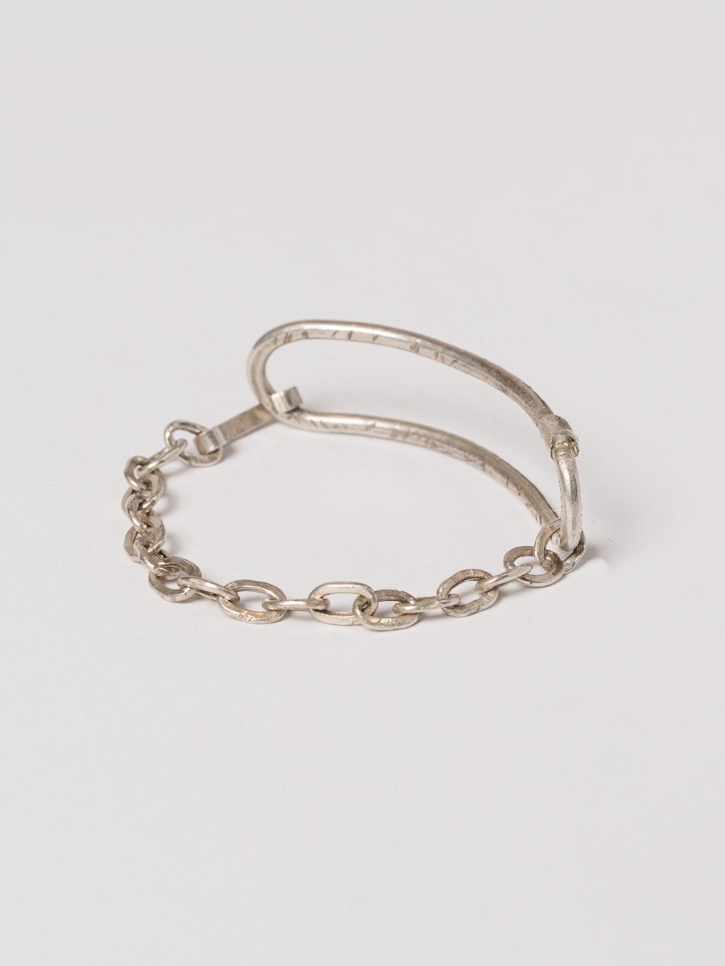 Textured Silver Bracelet - by CEDAR