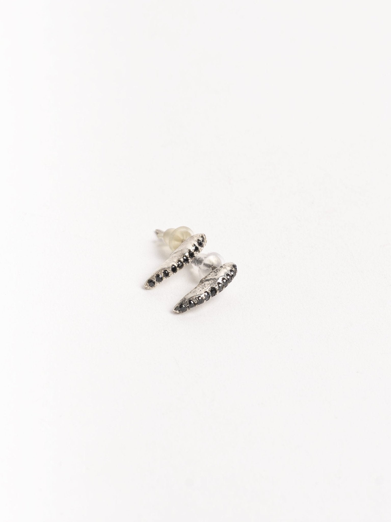 Textured Spinel Stud Earrings - by MAYA NOACH