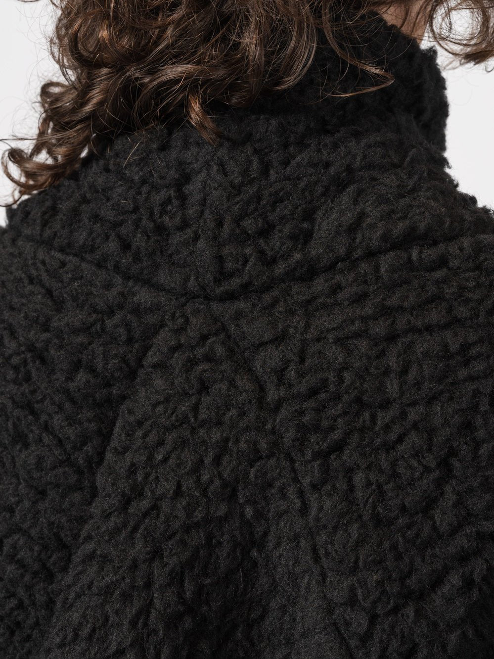Textured Wool - Blend Coat - by NOSTRA SANTISSIMA