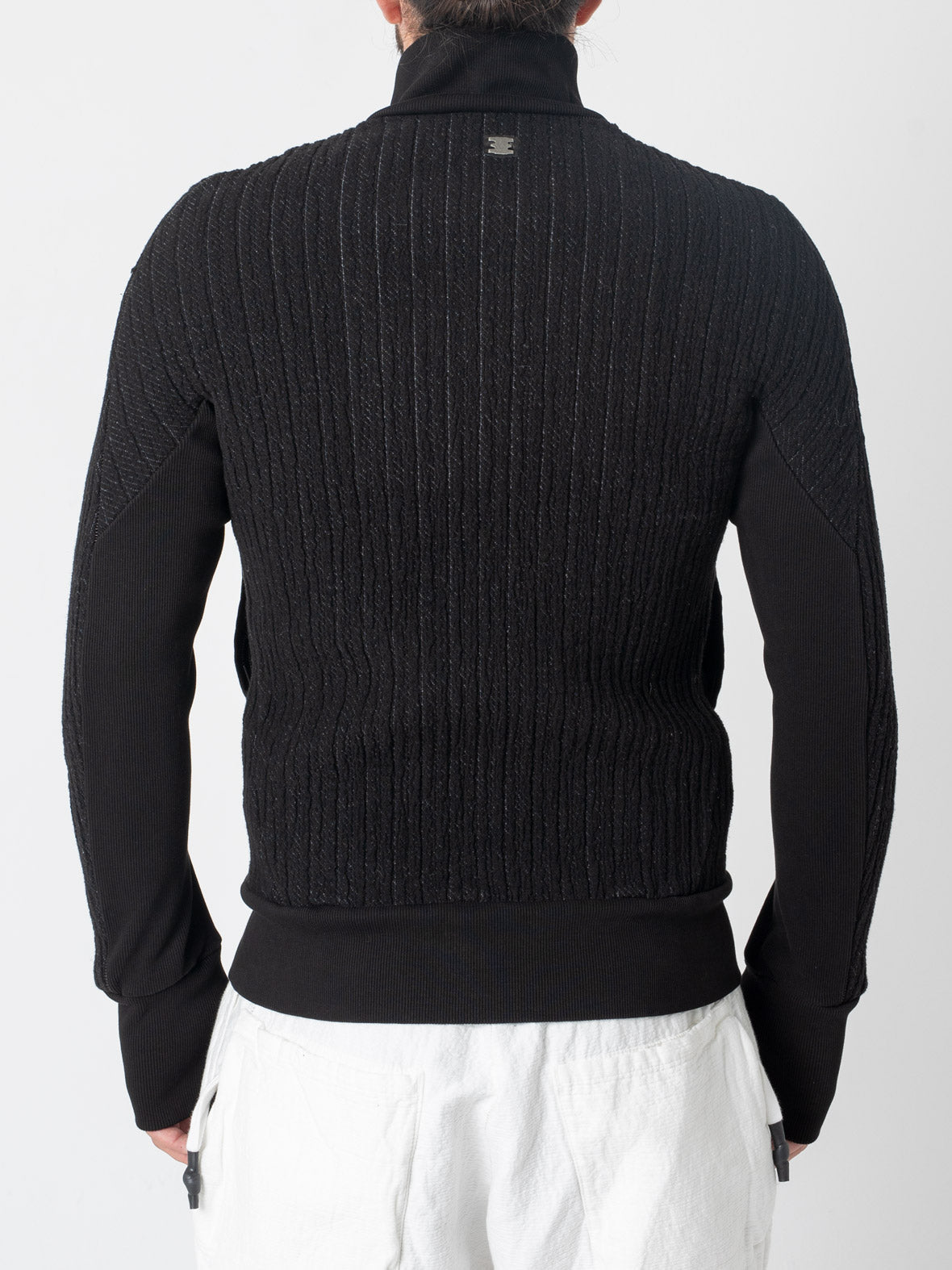 Textured Zip Jacket - by ISAAC SELLAM
