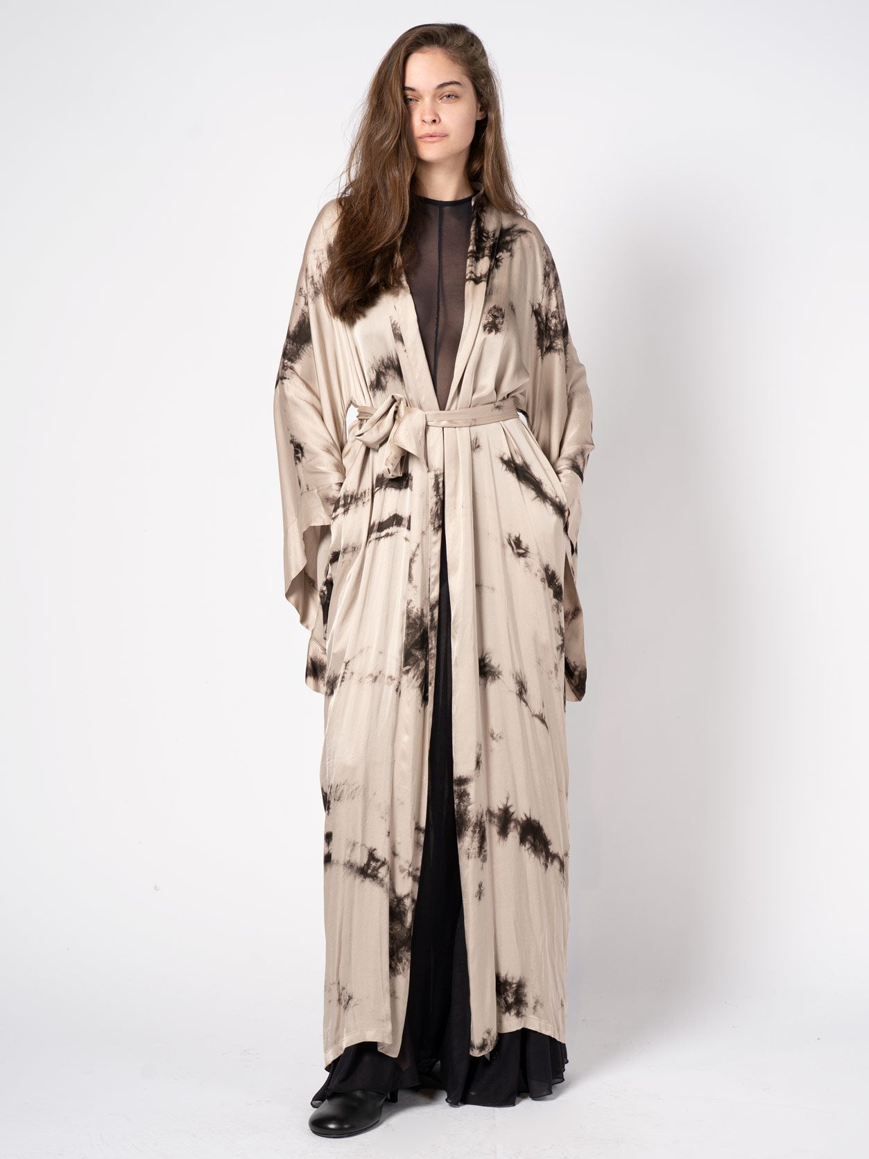 Tie - Dye Kimono Robe - by NOSTRA SANTISSIMA