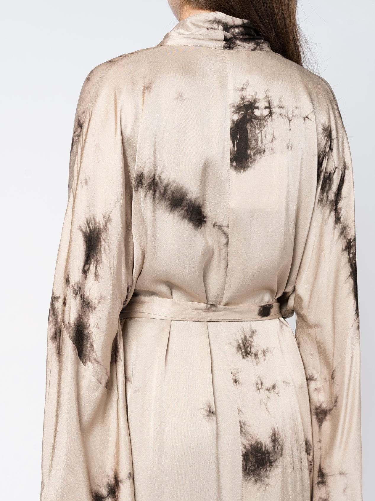 Tie - Dye Kimono Robe - by NOSTRA SANTISSIMA