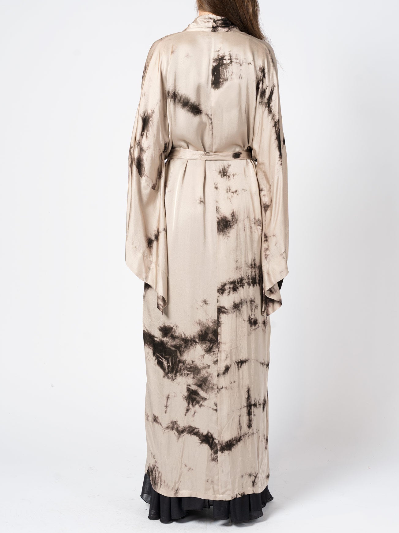 Tie - Dye Kimono Robe - by NOSTRA SANTISSIMA