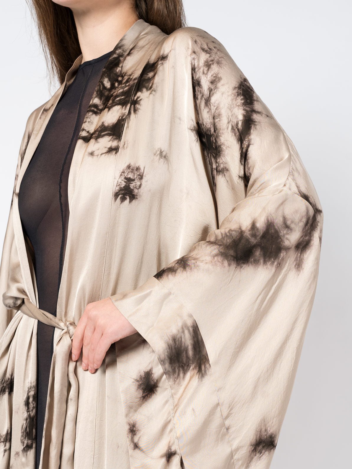 Tie - Dye Kimono Robe - by NOSTRA SANTISSIMA