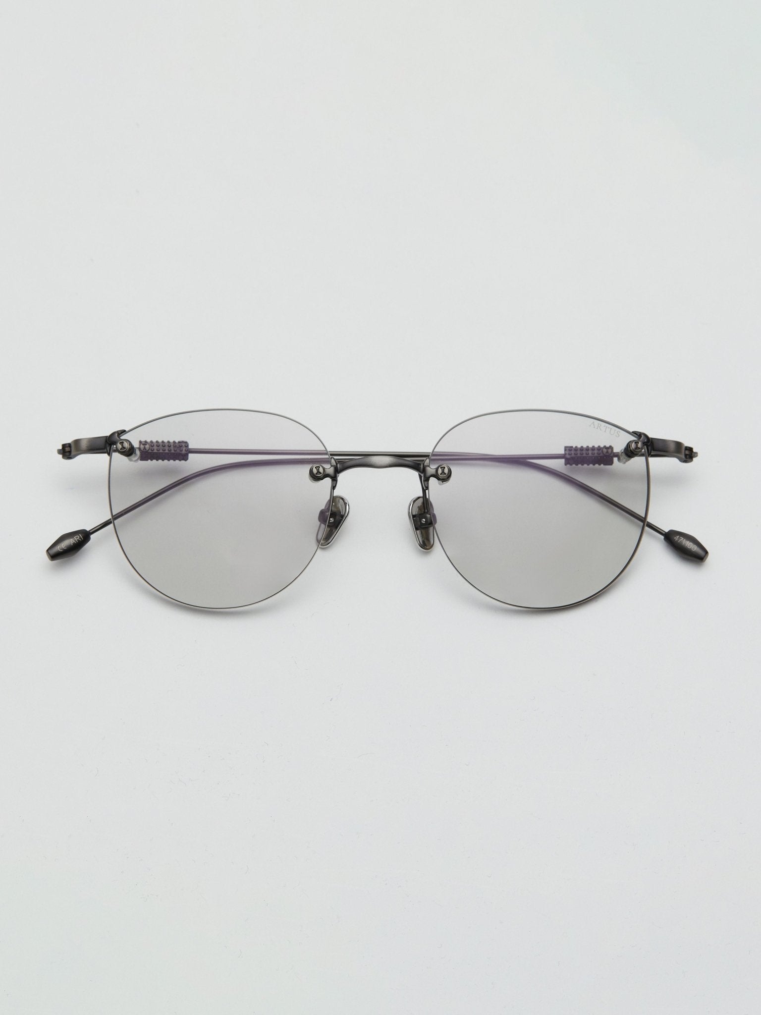Titanium Round Optical Frame - by ARTUS