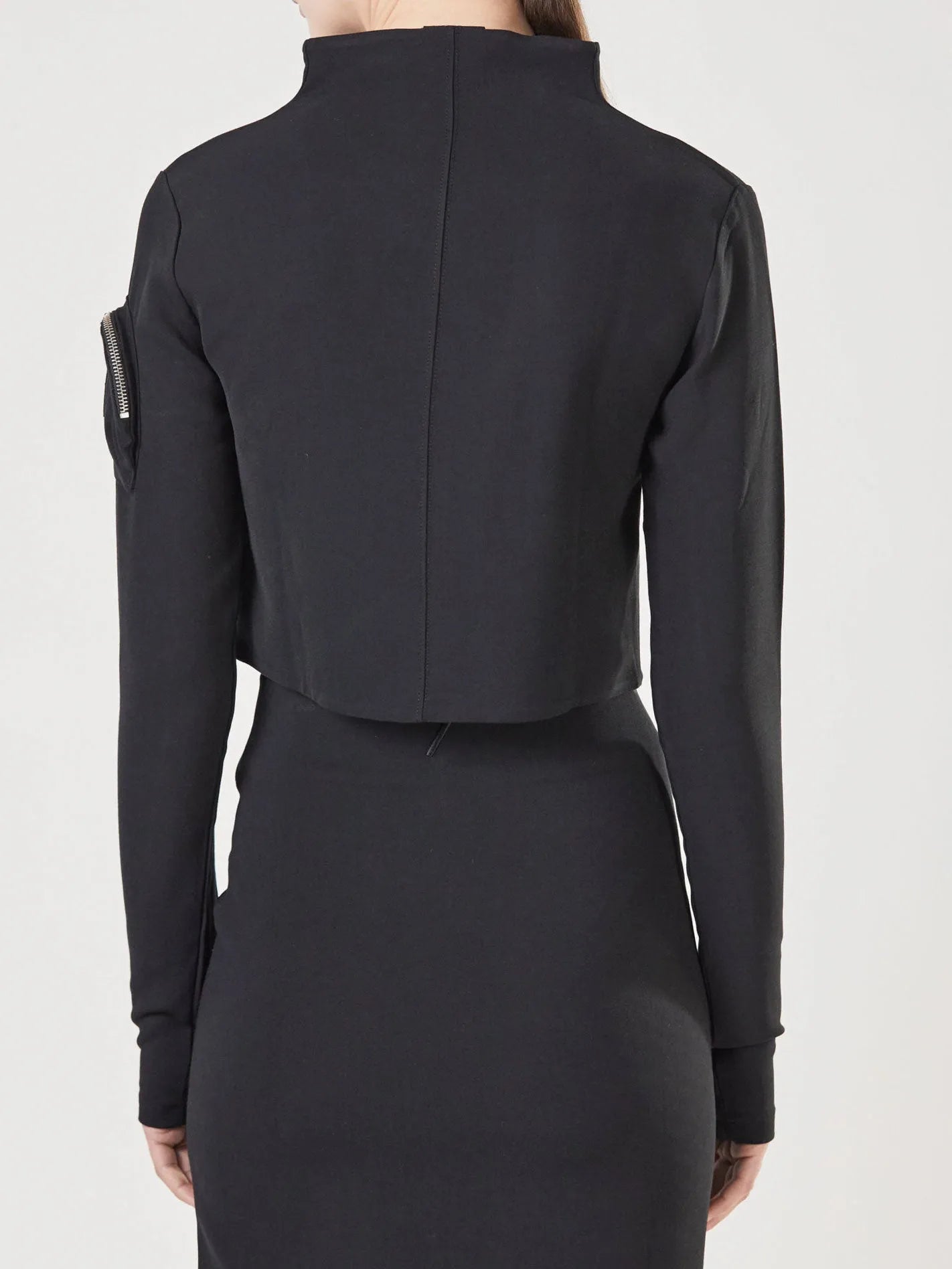 Turtle neck shirt jacket - by THOM KROM