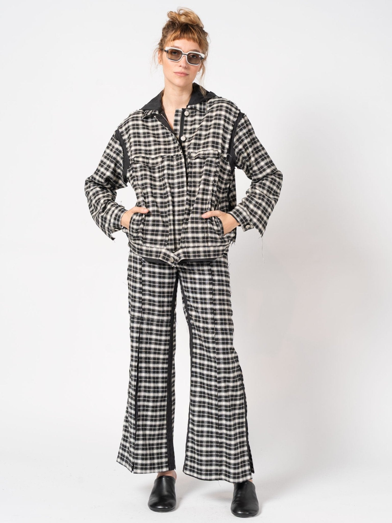 Two - Layer Cotton Jacket with Hood - by 139DEC