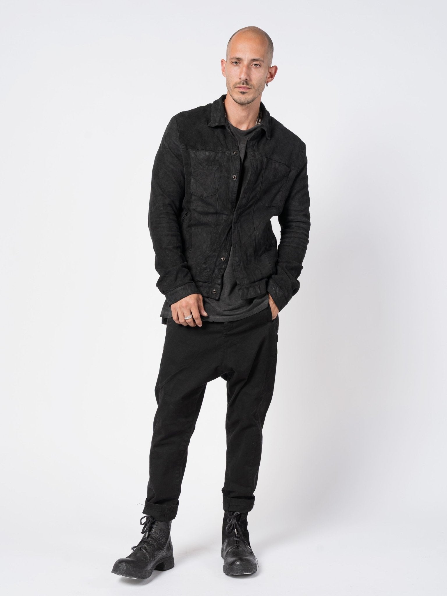 Giorgio Brato Reverse Leather Jacket | INN7
