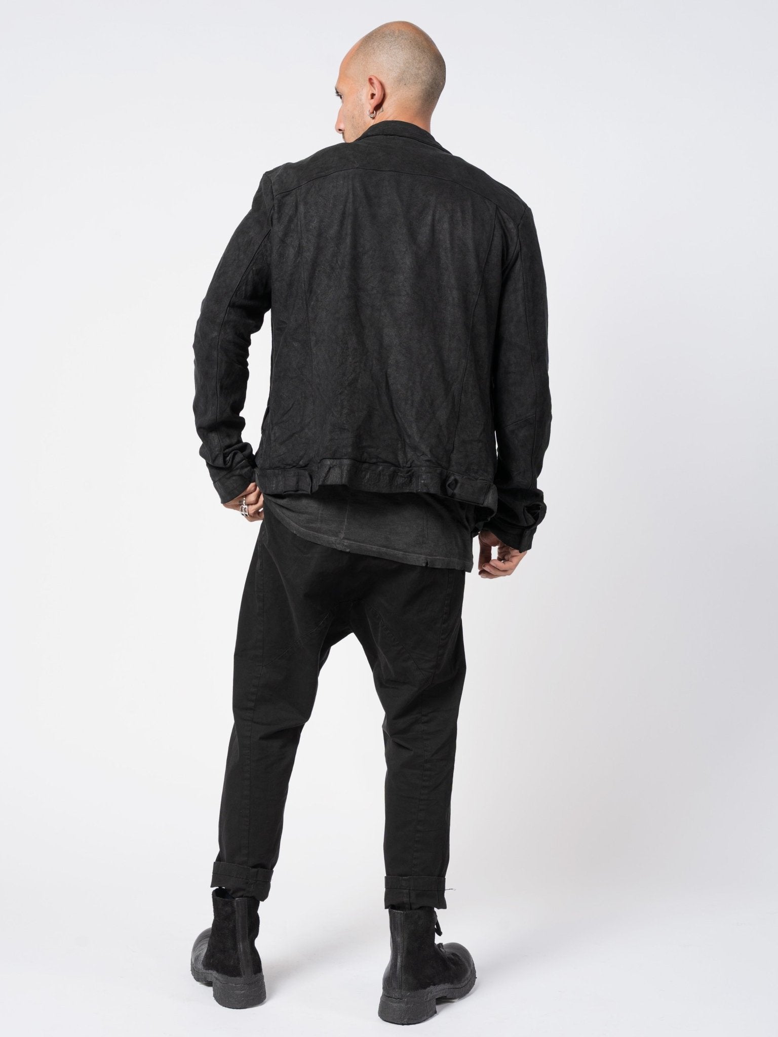 Giorgio Brato Reverse Leather Jacket | INN7