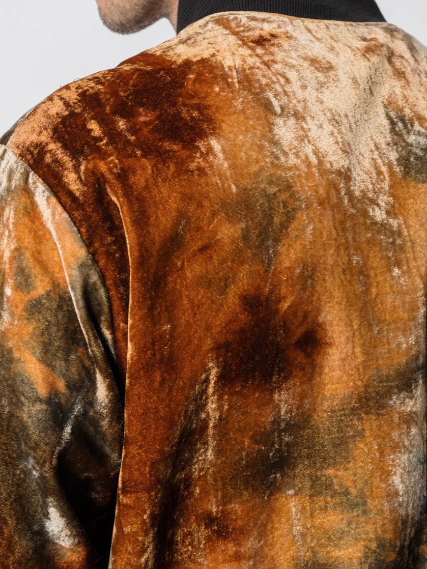 Velvet Bomber Jacket - by NOSTRA SANTISSIMA