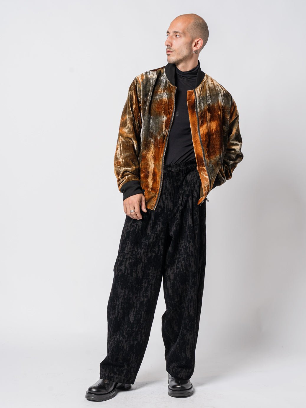 Velvet Bomber Jacket - by NOSTRA SANTISSIMA