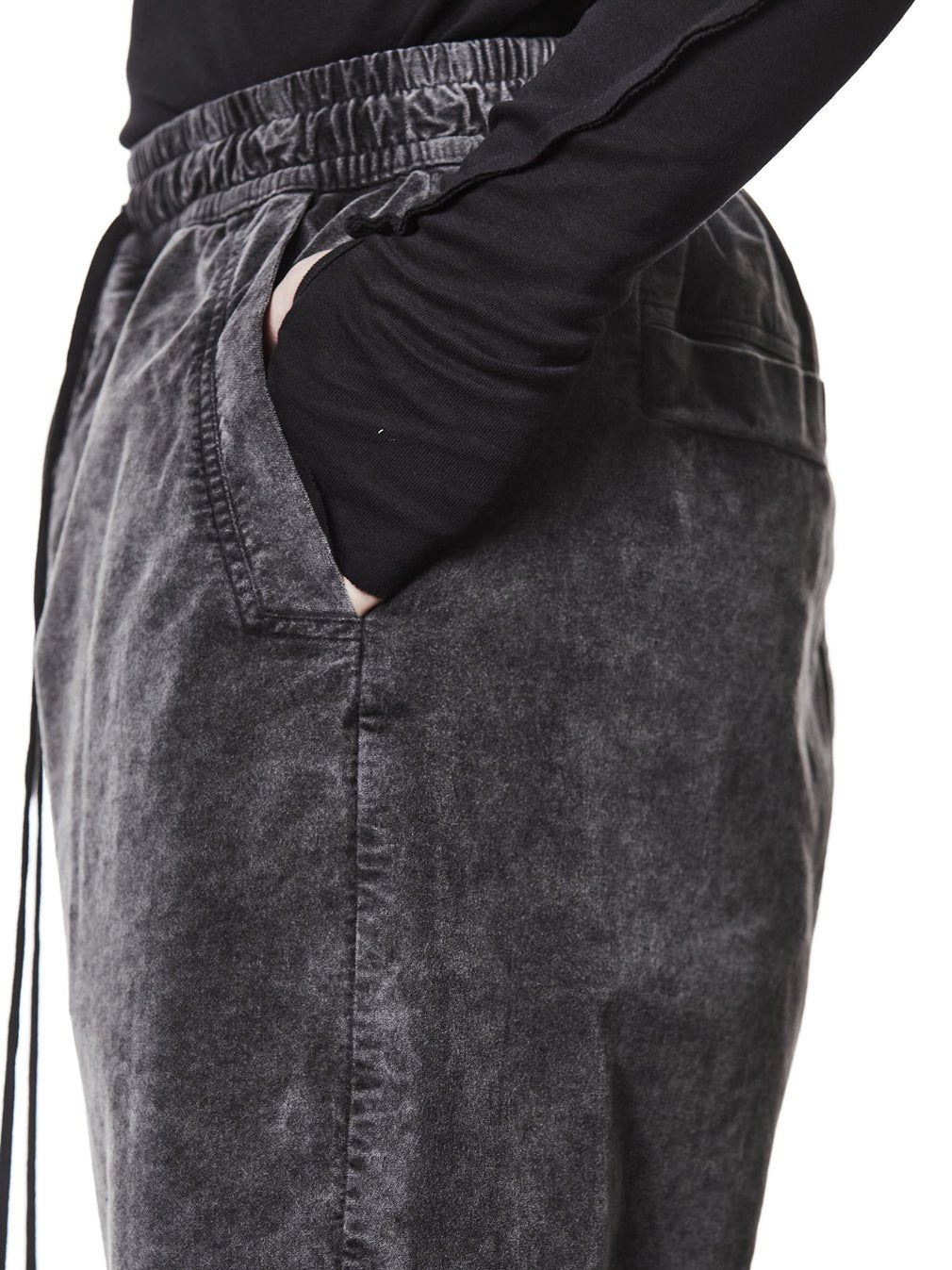 Velvet Cotton - Blend Trousers - by THOM KROM