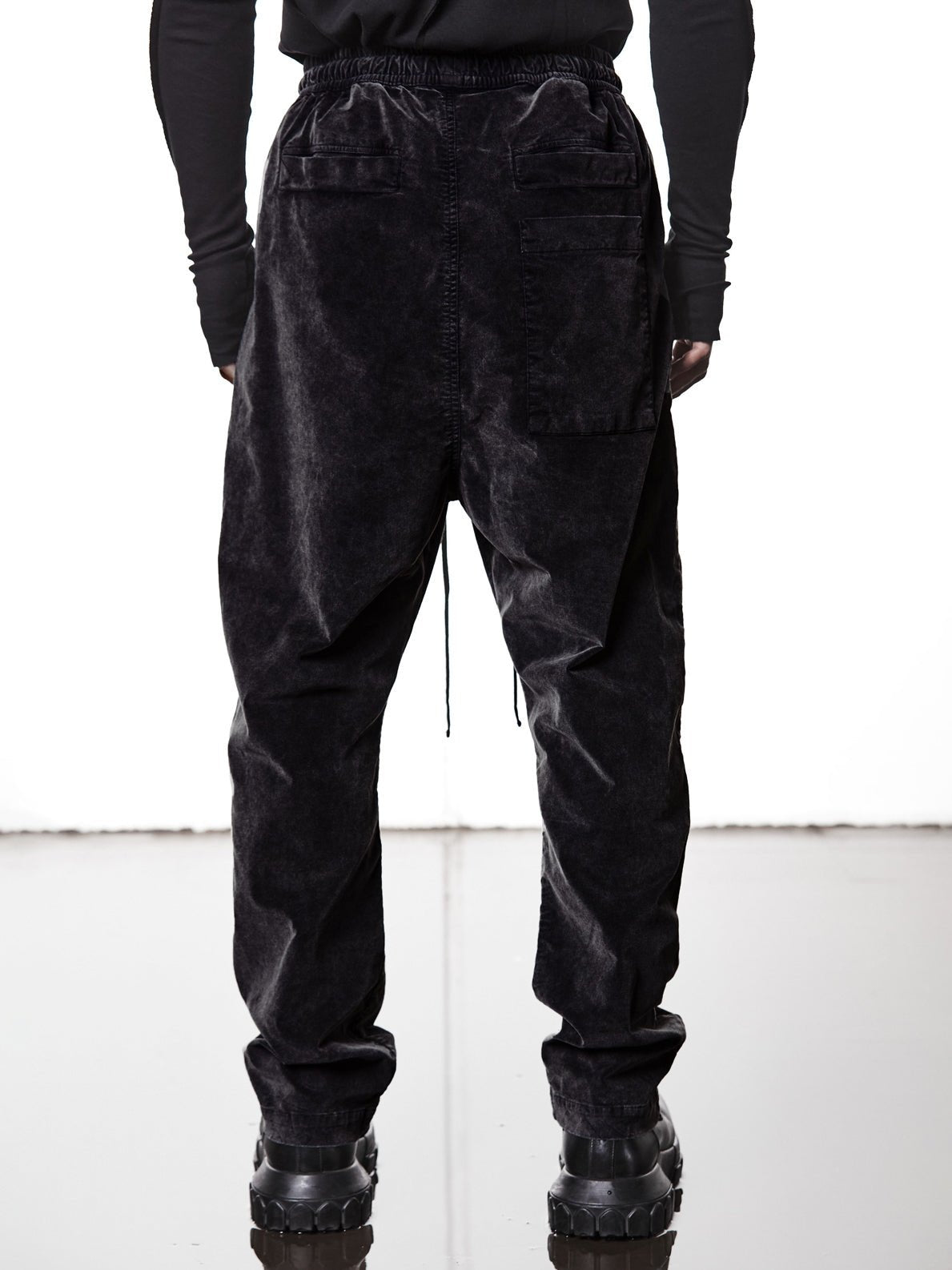 Velvet Cotton - Blend Trousers - by THOM KROM