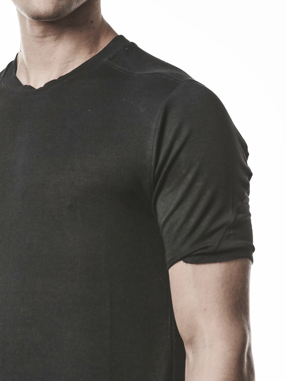 Viscose Raw Edge T-Shirt - by THOM KROM
