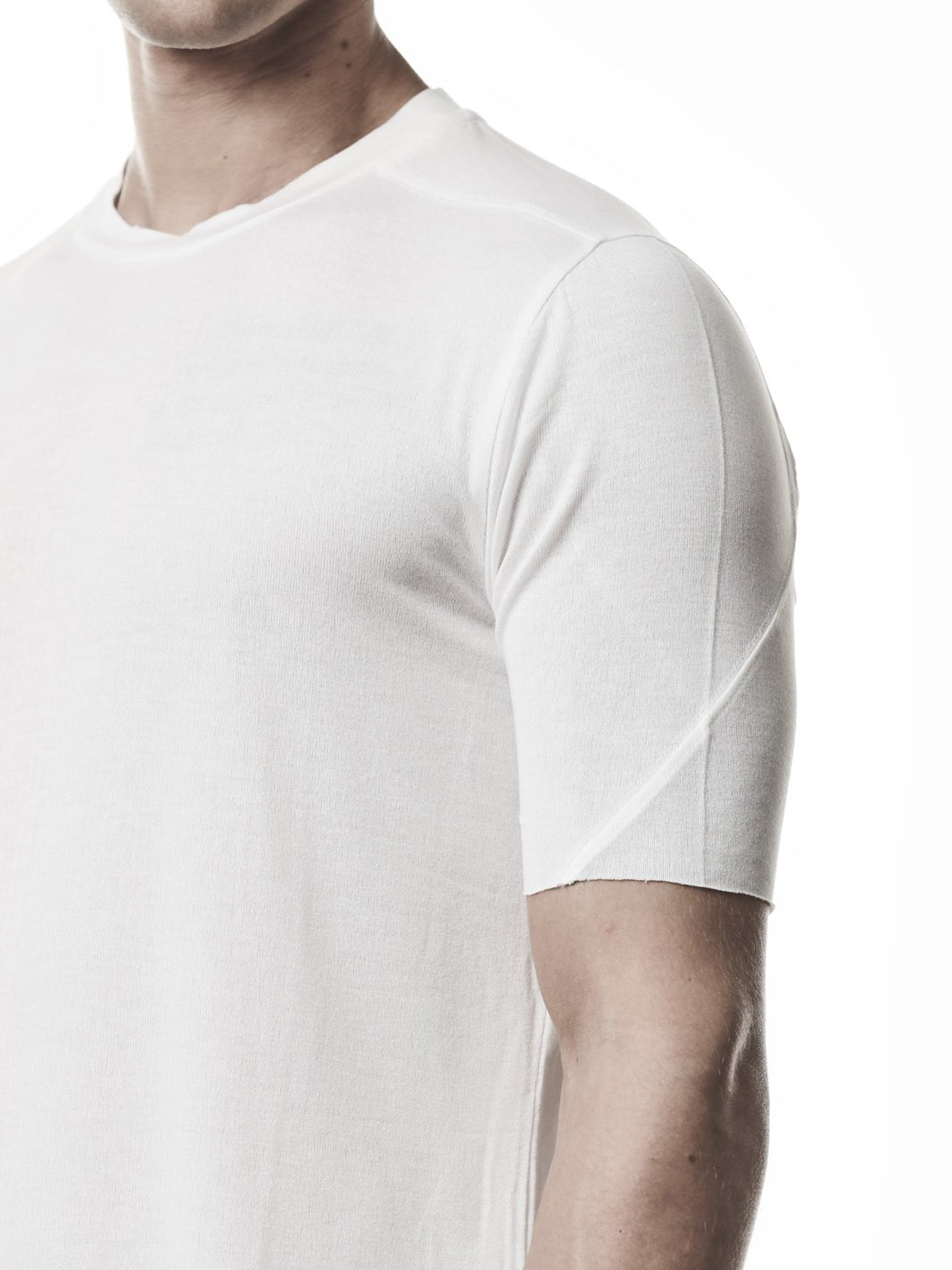 Viscose Raw Edge T-Shirt - by THOM KROM