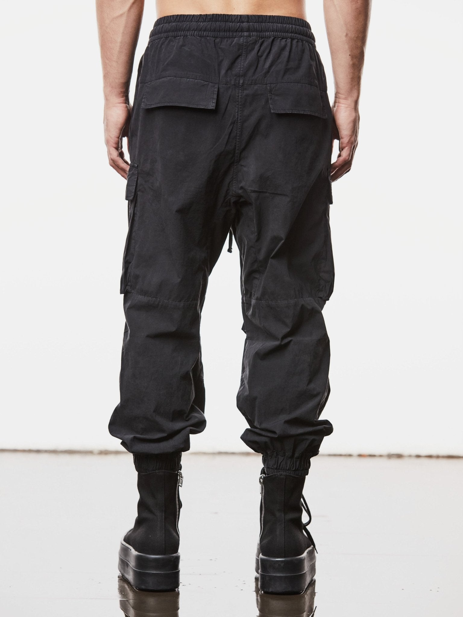 Wide Fit Cargo Trousers - by THOM KROM
