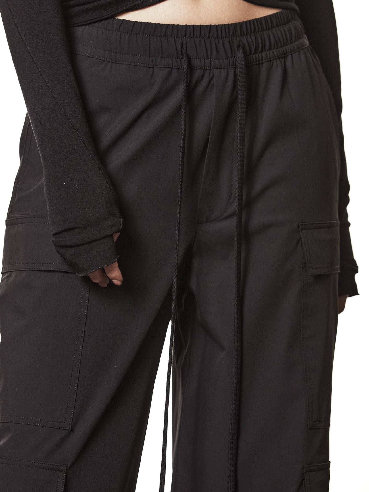 Wide - Leg Technical Trousers - by THOM KROM