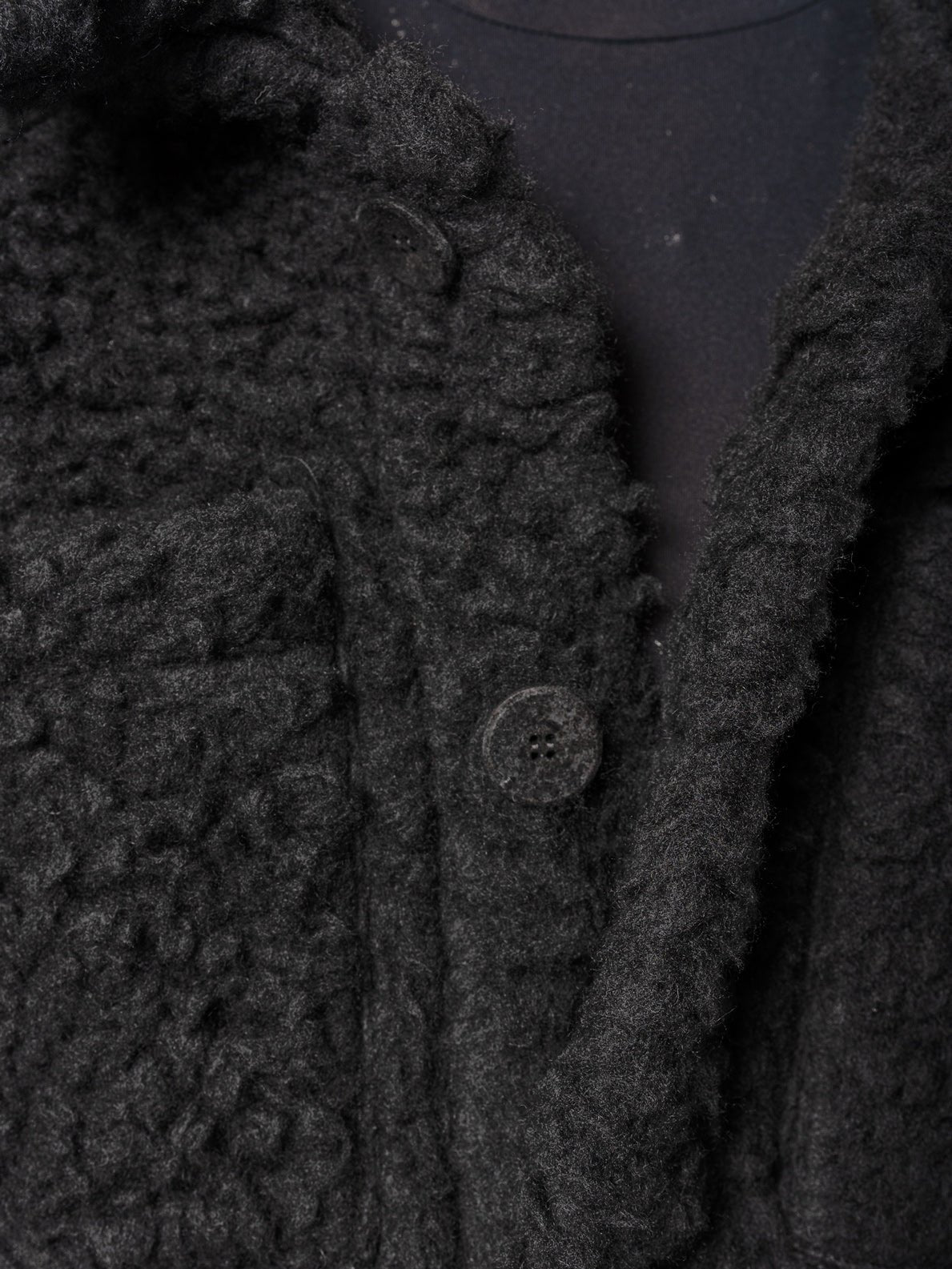 Wool Blend Textured Coat - by NOSTRA SANTISSIMA