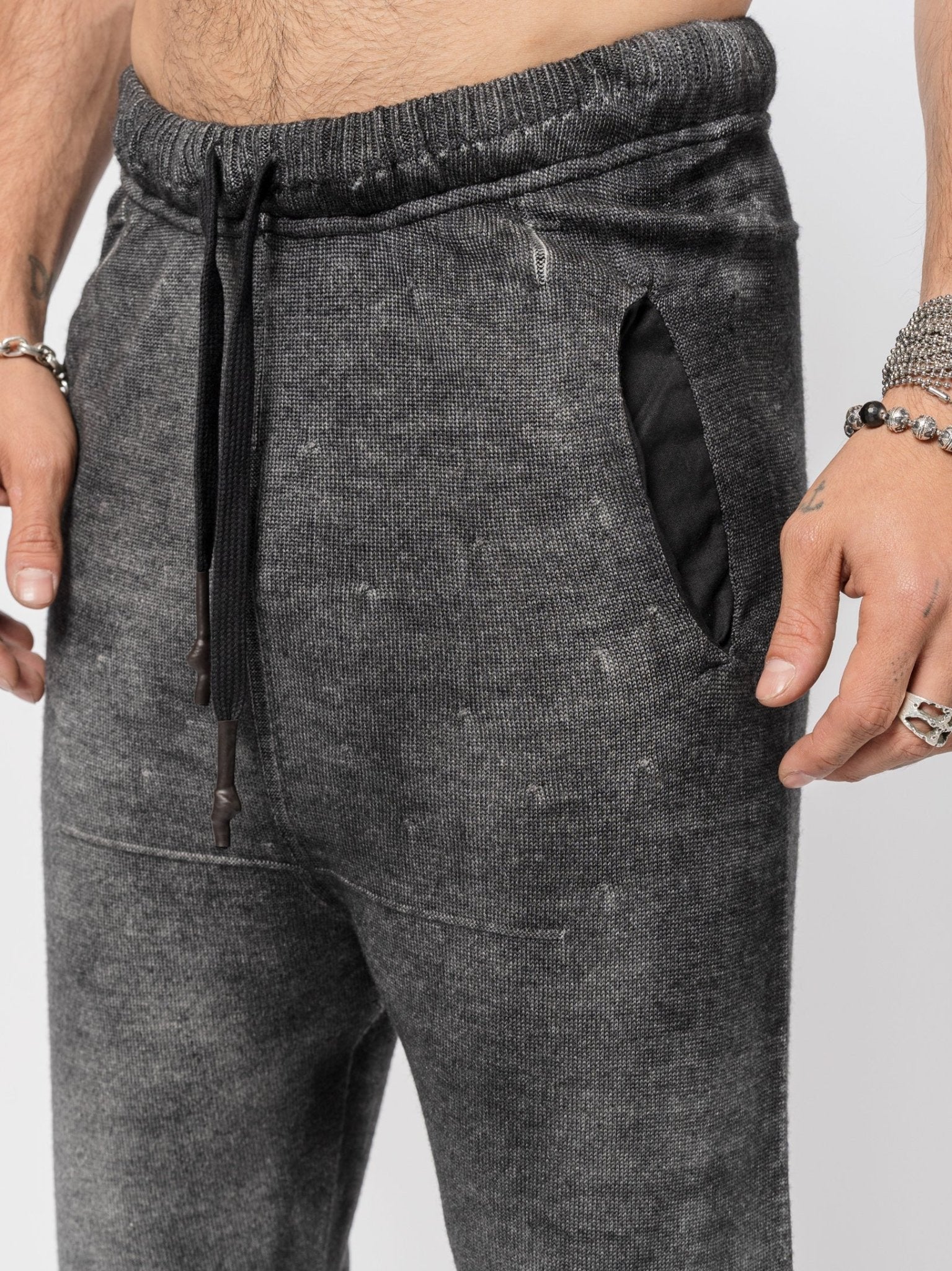 Wool Knit Pants - by MD75