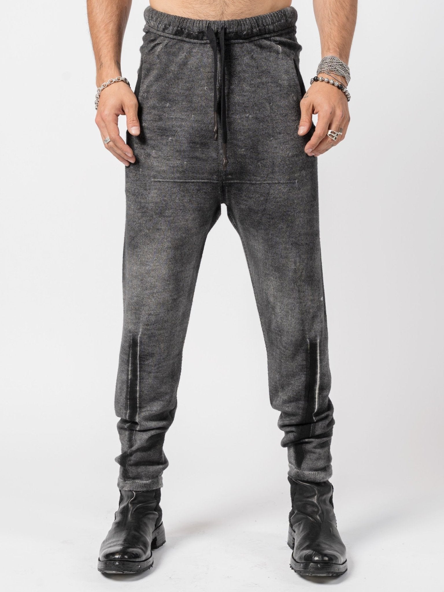 Wool Knit Pants - by MD75